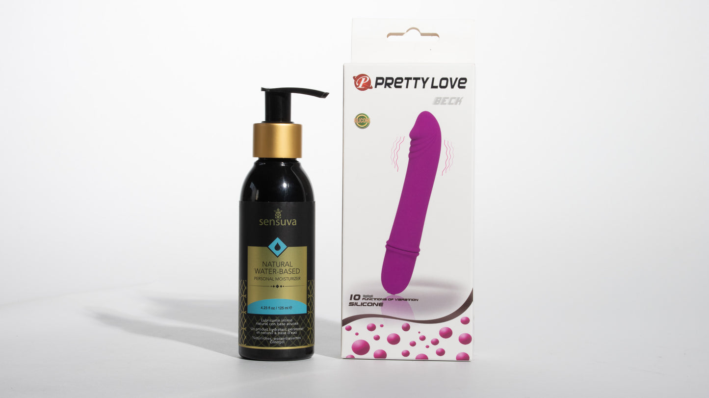 Pack Vibrador Beck + Lubricante