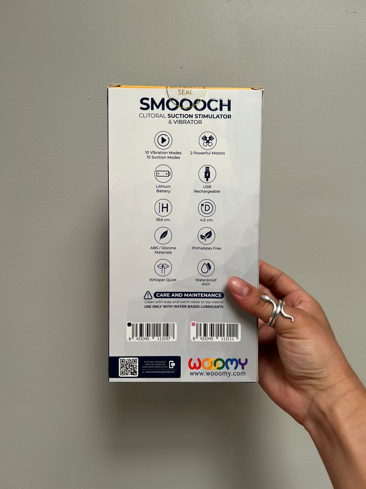 Succionador clitorial Wooomy Smoooch