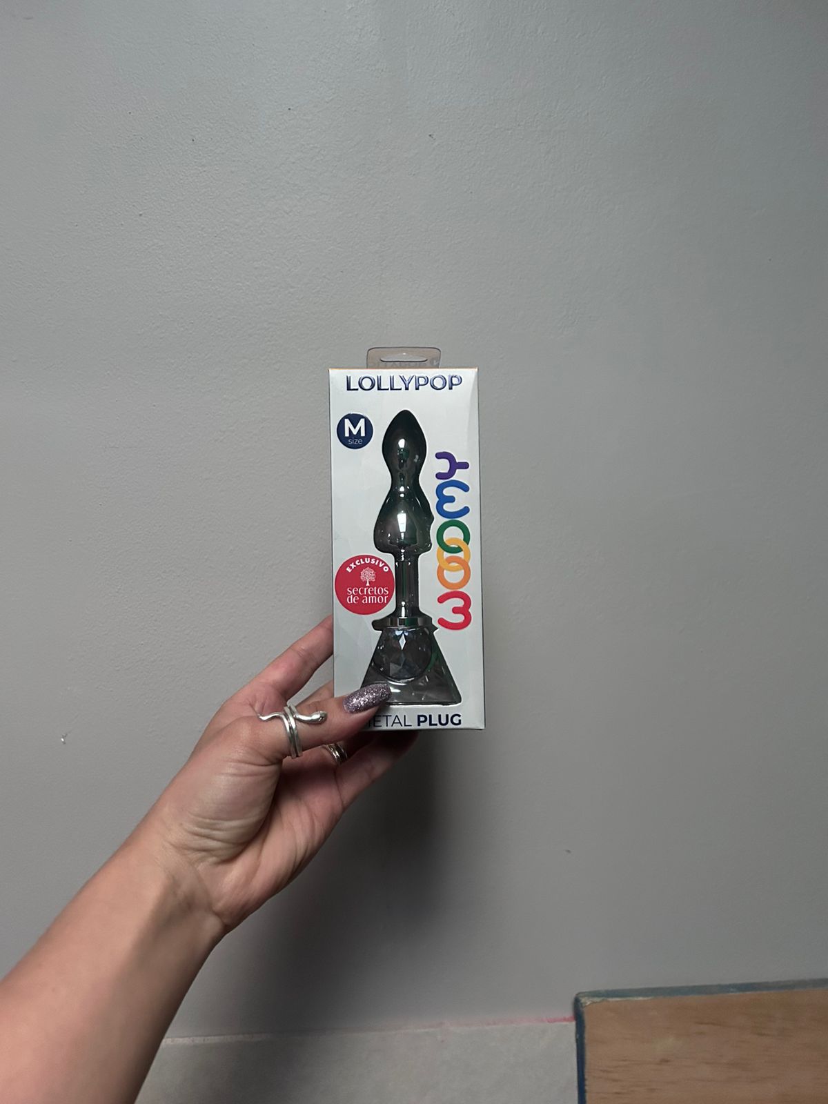 Plug Anal Metálico Wooomy Lollypop | Plug Anal de Acero con Doble Bola