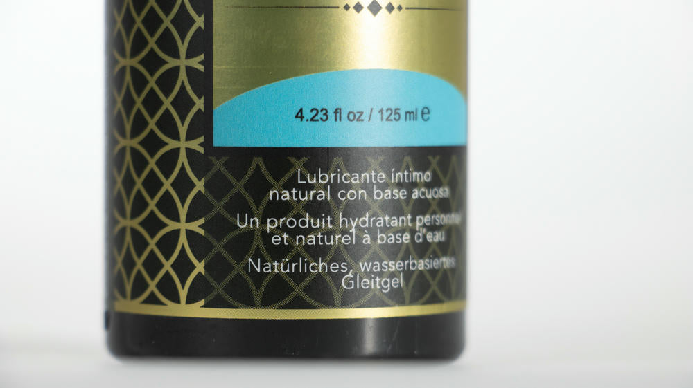 Lubricante íntimo con base acuosa