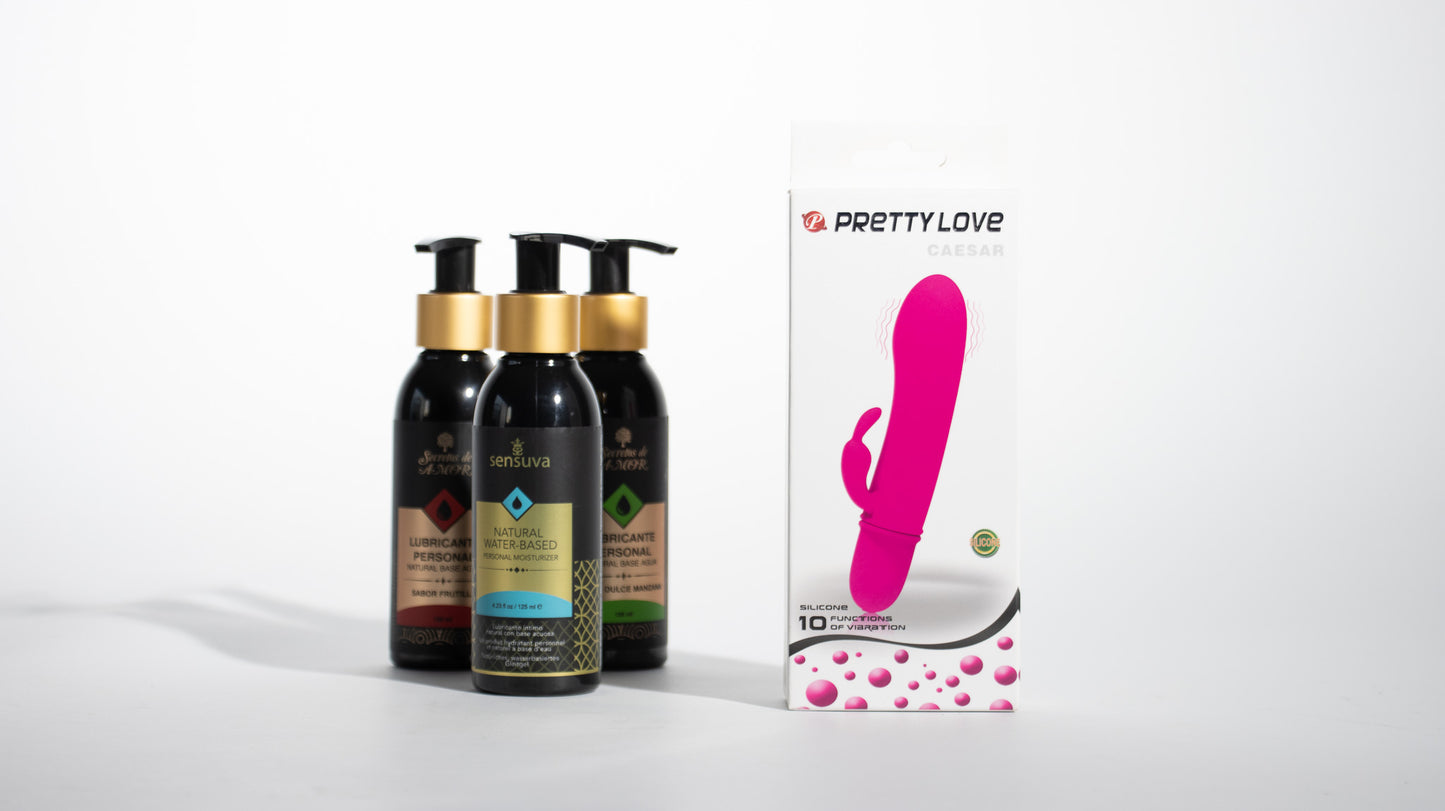 Pack Vibrador Caesar + Lubricante