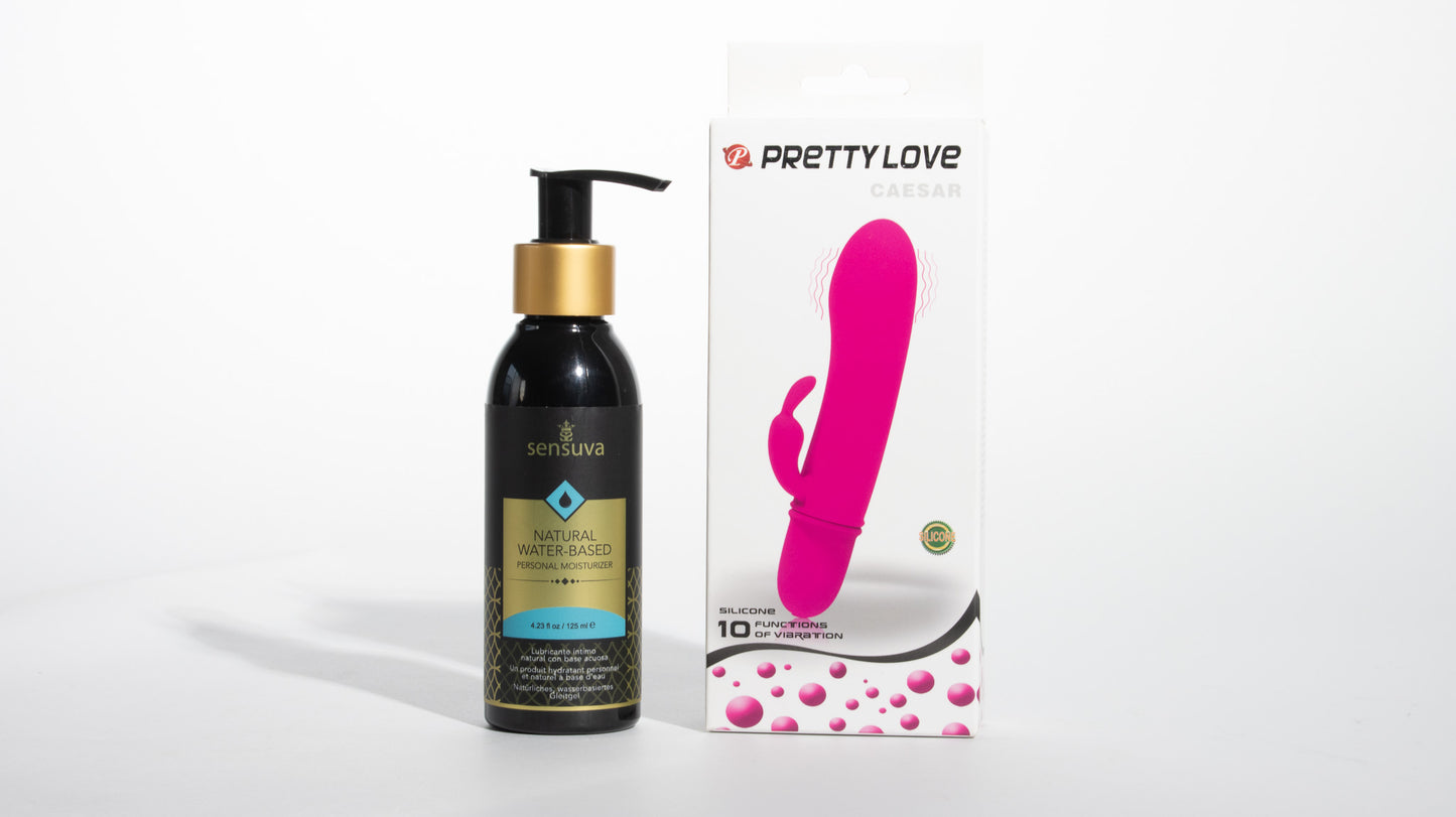 Pack Vibrador Caesar + Lubricante
