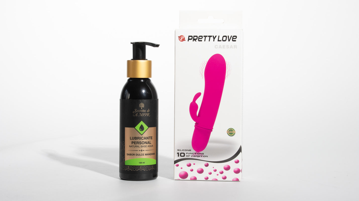 Pack Vibrador Caesar + Lubricante