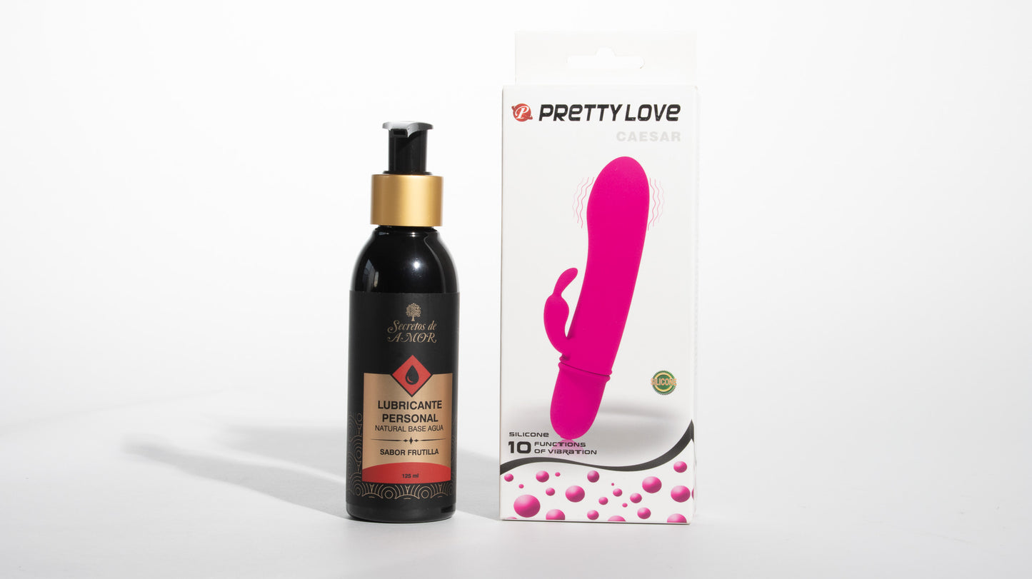 Pack Vibrador Caesar + Lubricante