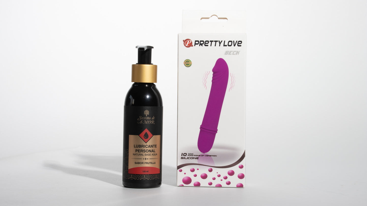 Pack Vibrador Beck + Lubricante