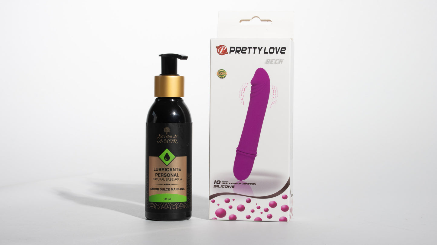 Pack Vibrador Beck + Lubricante
