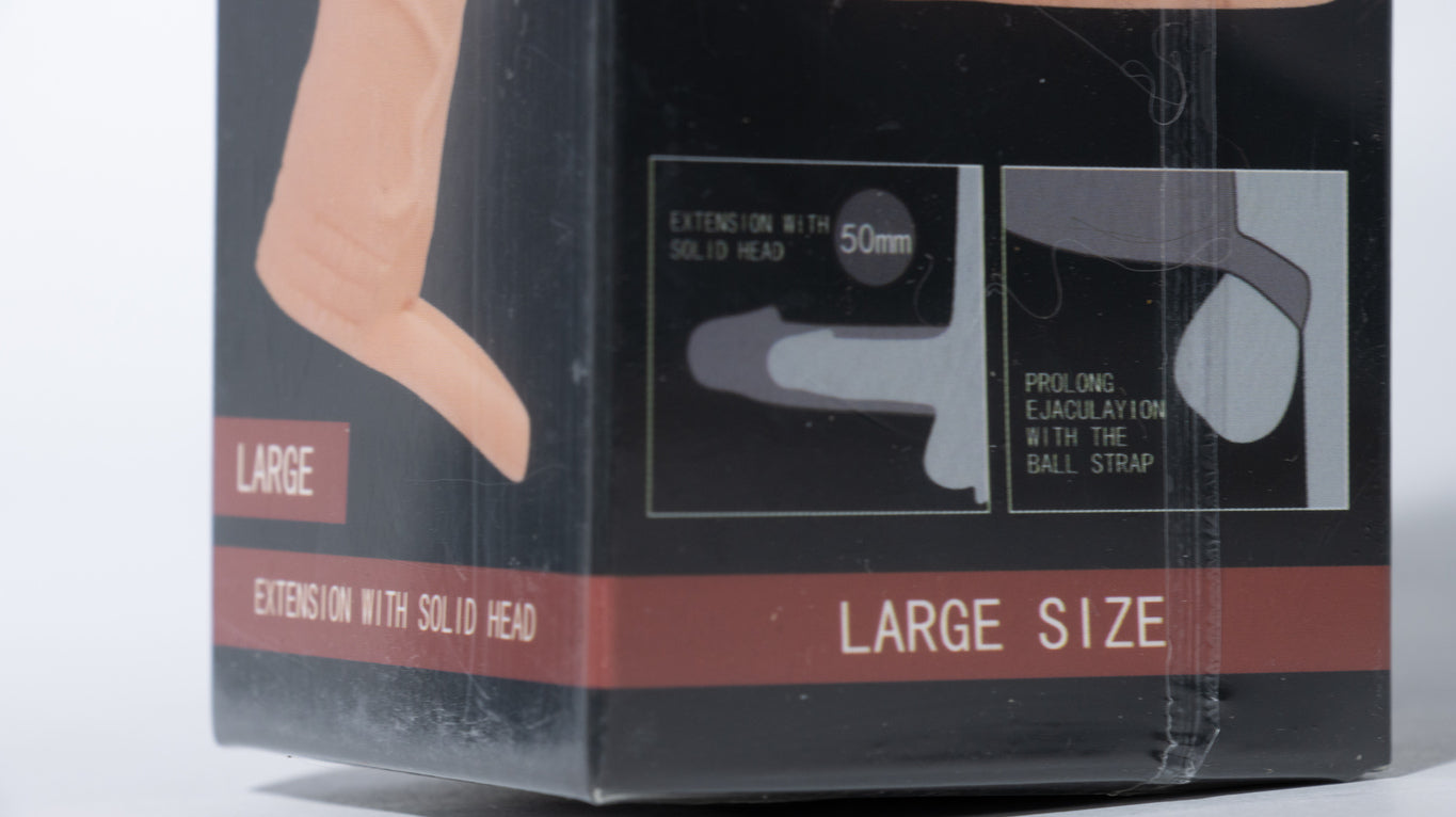 Funda extensora de pene 18 cm Pretty Love