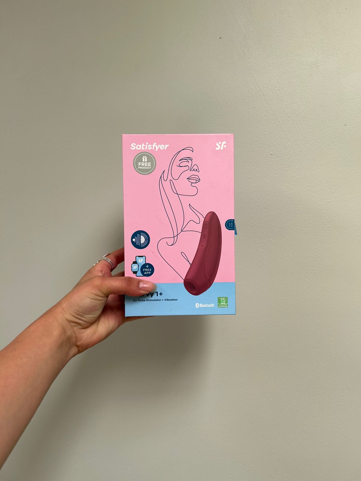 Vibrador Satisfyer Curvy 1+ con app