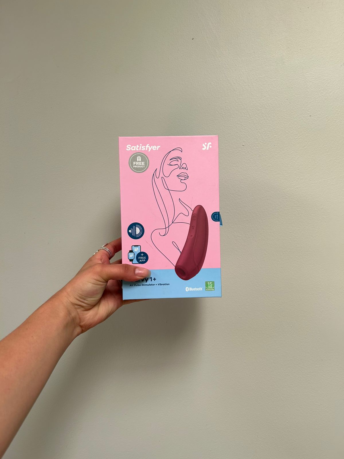 Vibrador Satisfyer Curvy 1+ con app