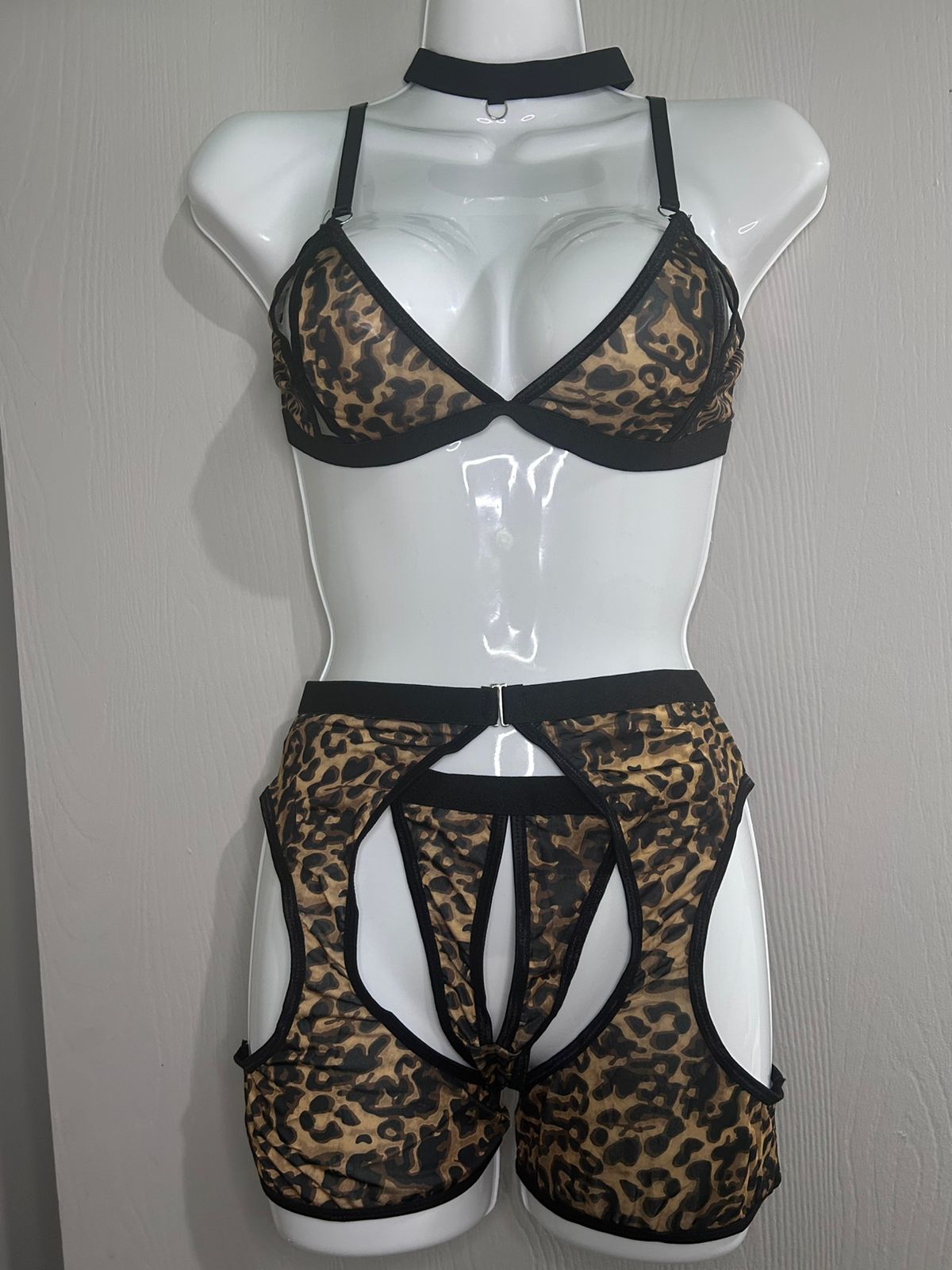 Conjunto Sensual Animal Print – Cosplay Adulto Chile