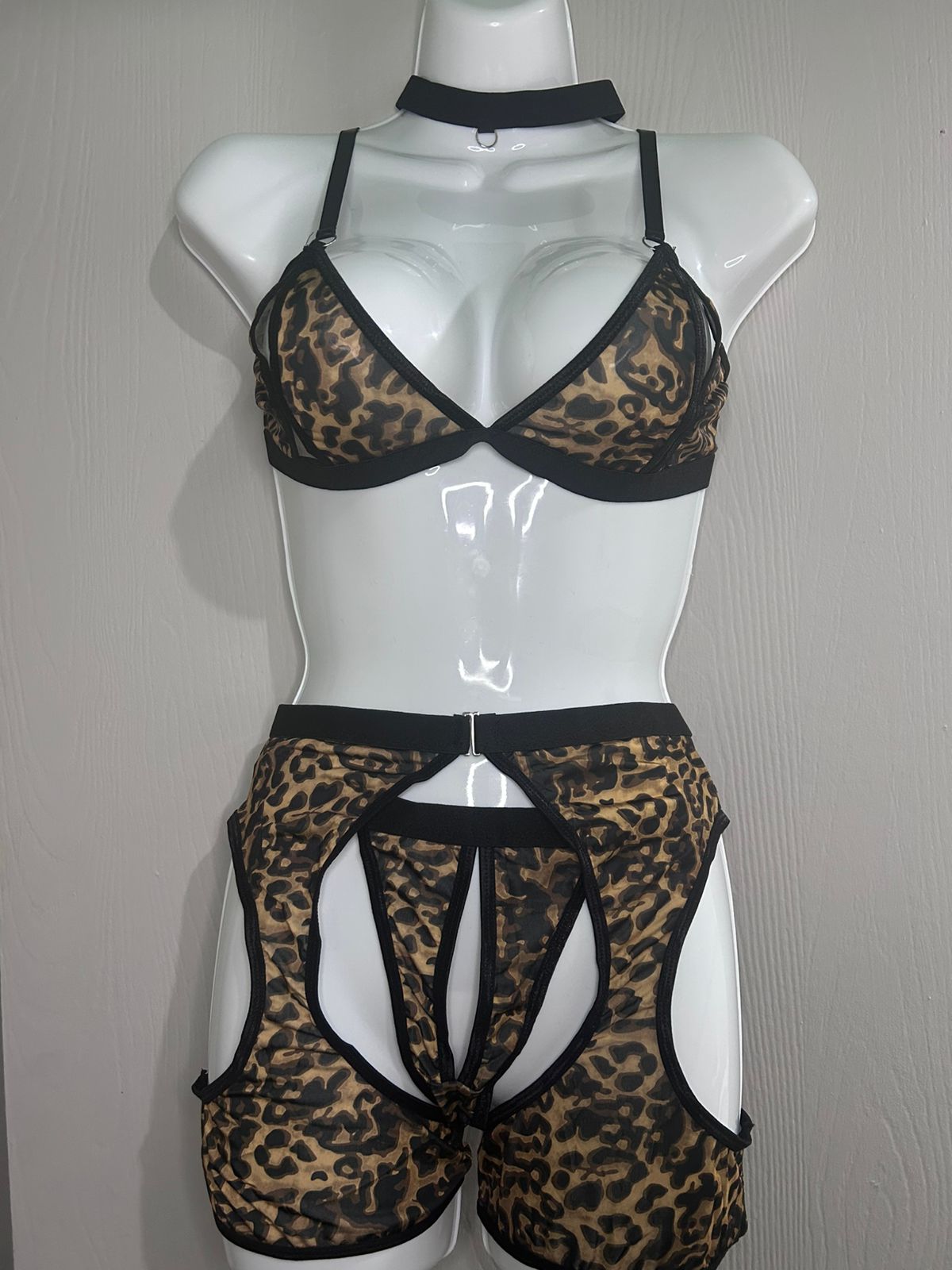 Conjunto Sensual Animal Print – Cosplay Adulto Chile